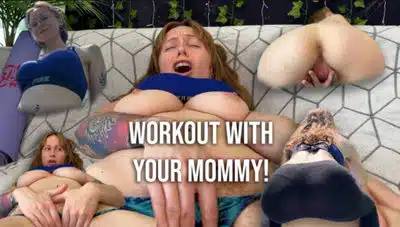 SpaceSyren – Mommy Domme Sweaty Workout Is Her Son’s POV