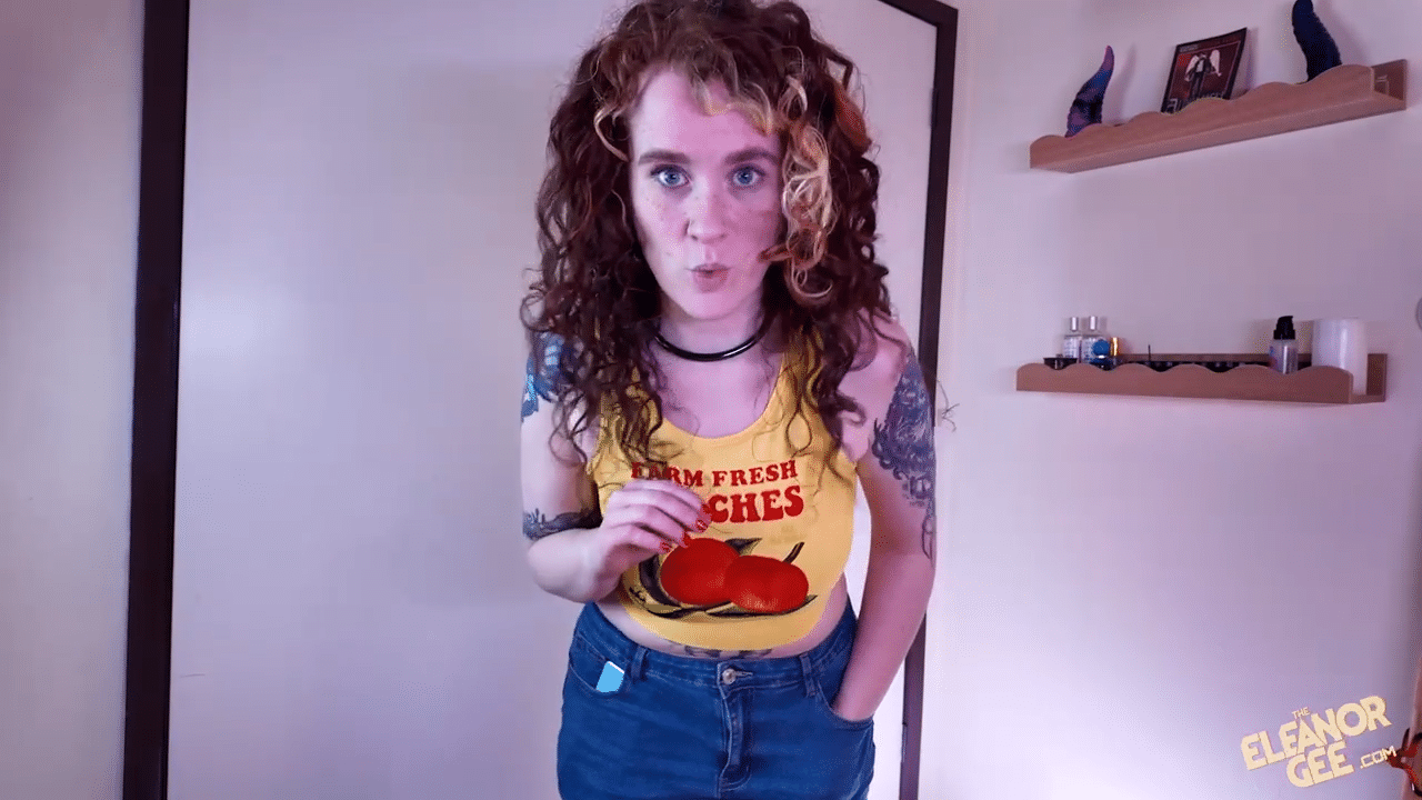 TheEleanorGee – StepSister Makes You Eat Your Cum